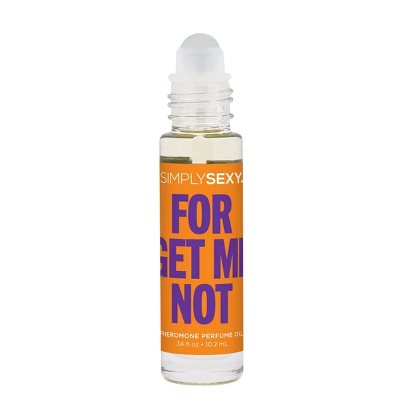 lubricant for ice fishing reels-Simply Sexy Pheromone Perfume Oil Forget Me Not Roll on .34 Oz