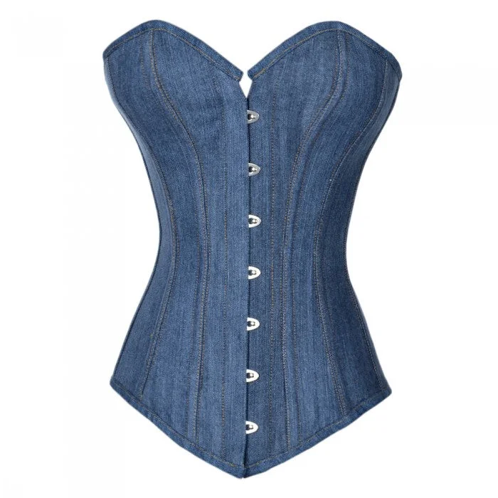 corset for burlesque detailing-Mazie Custom Made Corset