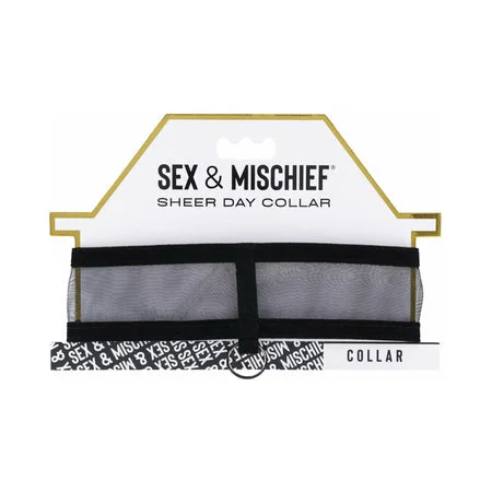 Lightweight gadget sleeve-Sportsheets Sex & Mischief Sheer Day Collar