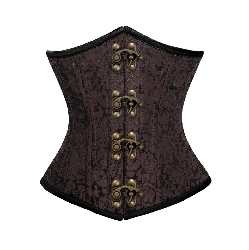 corset with embroidered detailing-Constanze Custom Made Corset