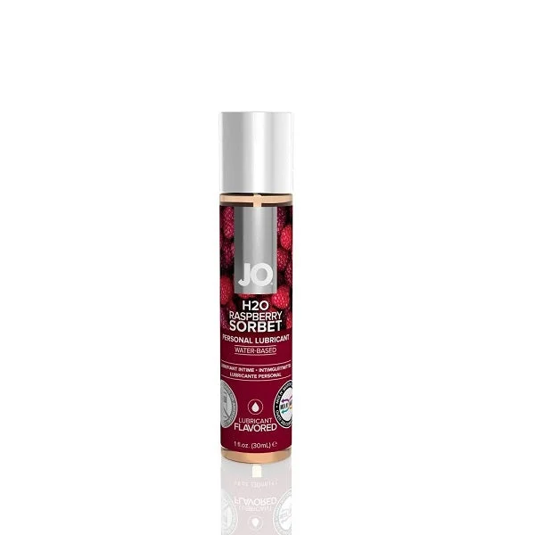 lubricant for cutting mats-JO H2O RASPBERRY SORBET LUBRICANT 30ML