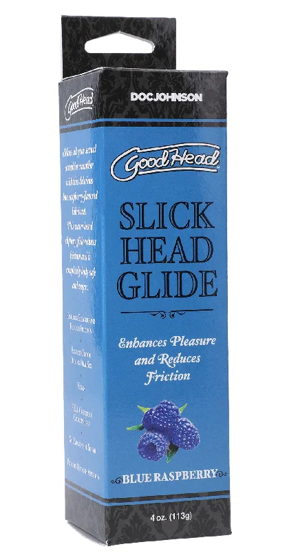 lubricant for amusement rides-Goodhead - Slick Head Glide - Blue Raspberry -  4 Oz.