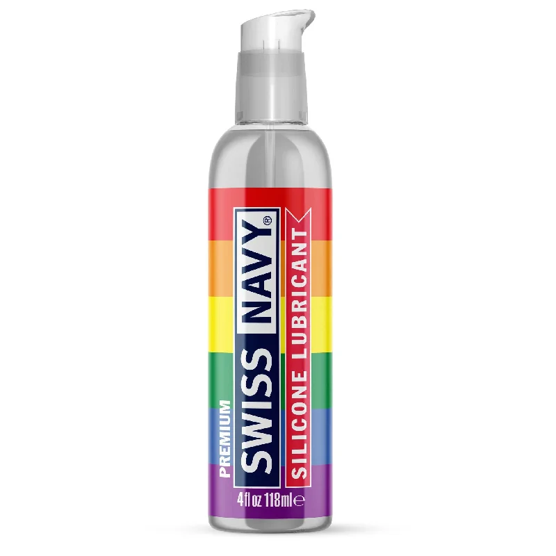 lubricant for tent poles-Swiss Navy Pride Edition Silicone Lubricant 4oz