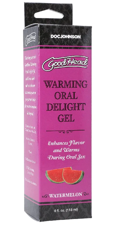 lubricant for pommel horses-Goodhead - Warming Oral Delight Gel -  Watermelon - 4 Fl. Oz.