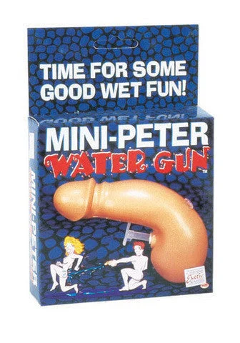 vibrating toy for deep penetration accessories-lubricant for dress forms-Mini Peter Water Gun