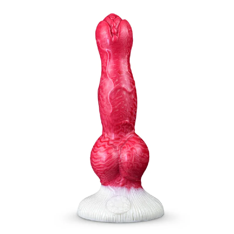 Allergy-safe dildo-PupJoy - Realistic Dog Dildo -  Knot Dildo - 3 Sizes