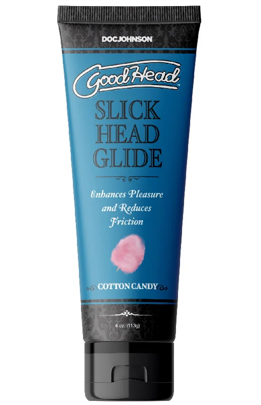 lubricant for drop towers-Goodhead - Slick Head Glide - Cotton Candy - 4 Oz.