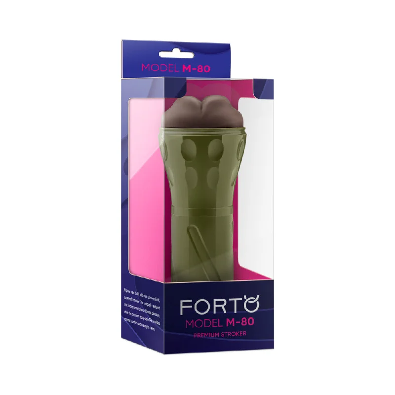 Cutting-edge masturbator-Forto Model M-80 Stroker Dark