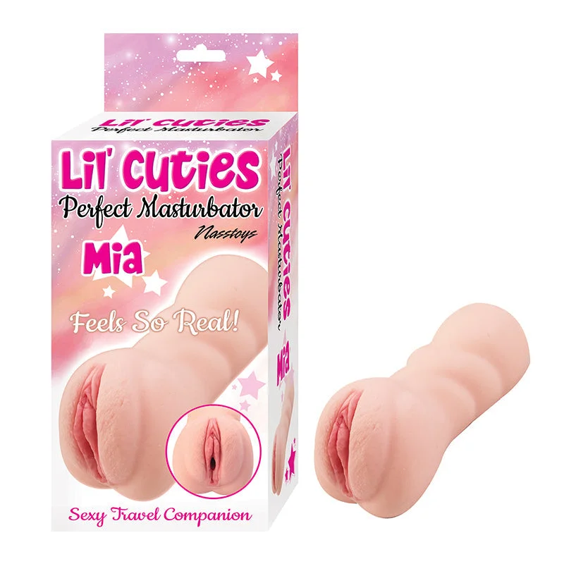 Travel-ready stimulation-Lil' Cuties Perfect Masturbator Mia Light