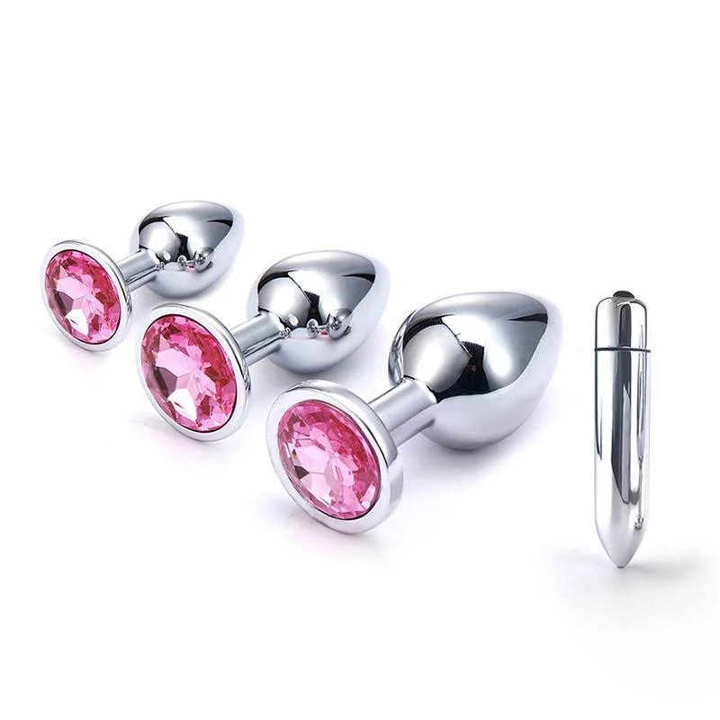 Swiveling dildo-Butt Plug & Dildo Set