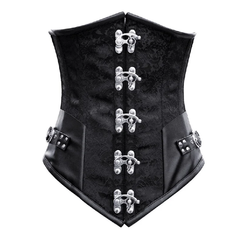 corset with asymmetrical edging-Azarenka Custom Made Corset