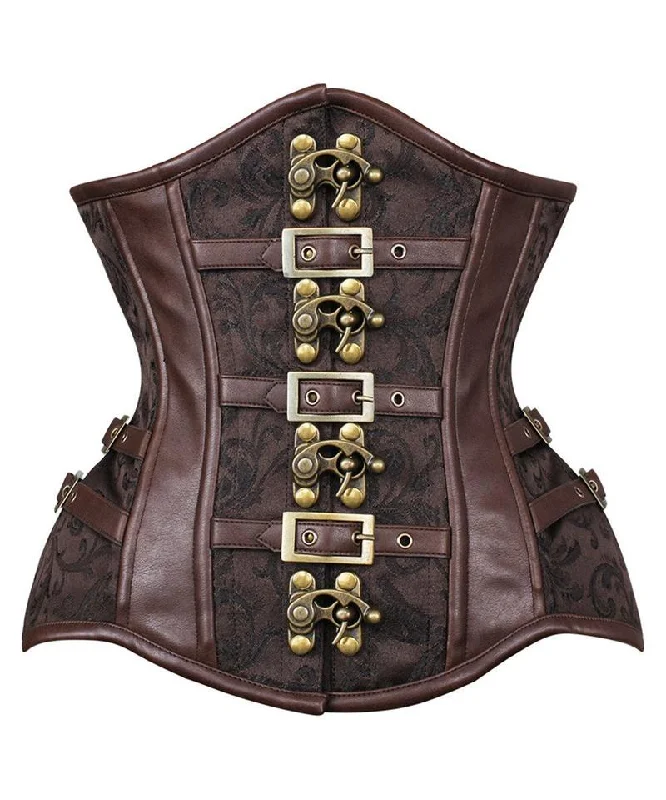 corset with structured patterns-Admetaa Custom Made Corset