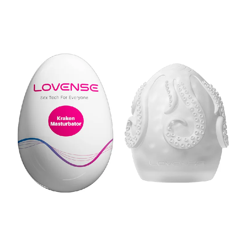 High-tech pleasure device-Lovense Kraken Single Egg Masturbator