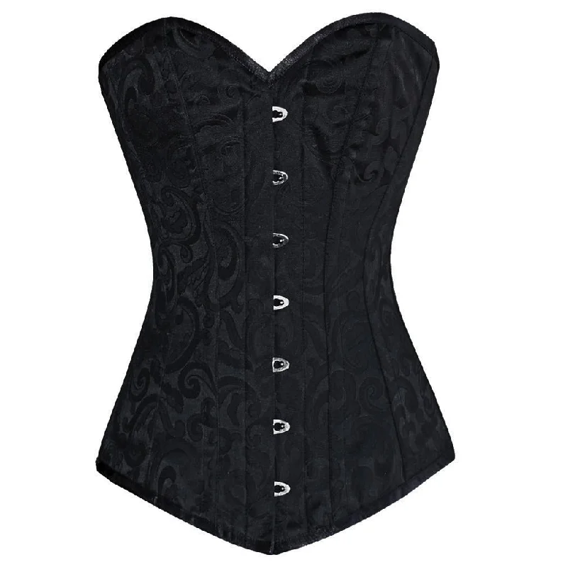 corset with side hemline-Clegg Custom Made Corset