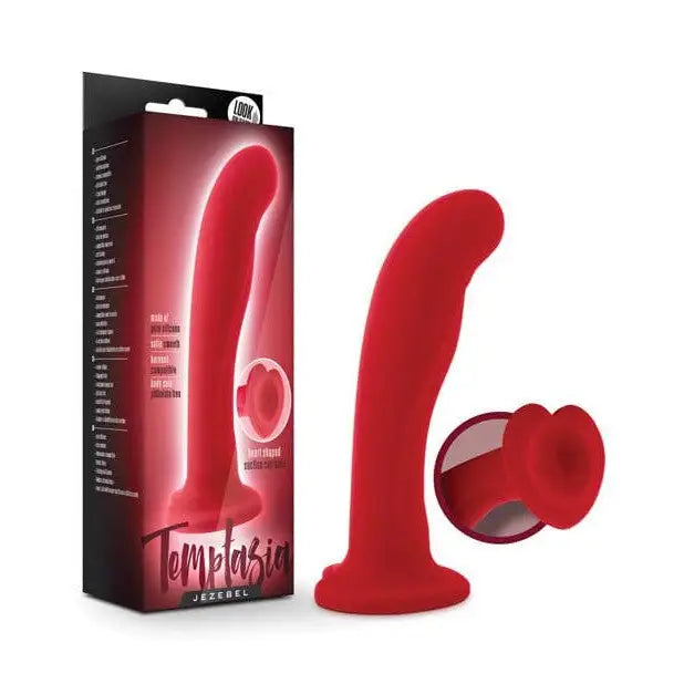 Rhinestone-lined dildo-Blush Temptasia Jezebel Dildo