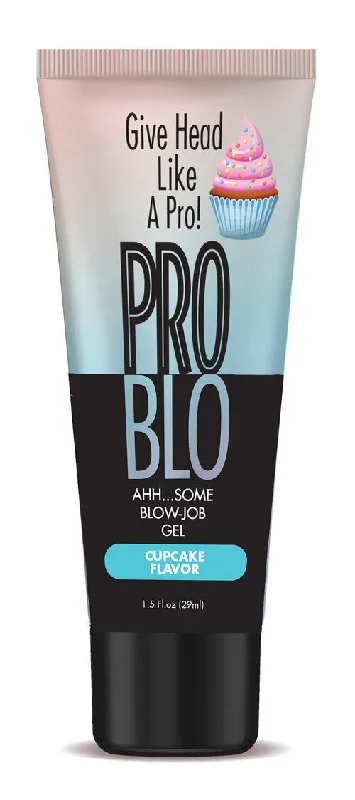 lubricant for volleyball poles-Problo Ahh...some Blow-Job Gel - Cupcake - 1.5 Fl. Oz.