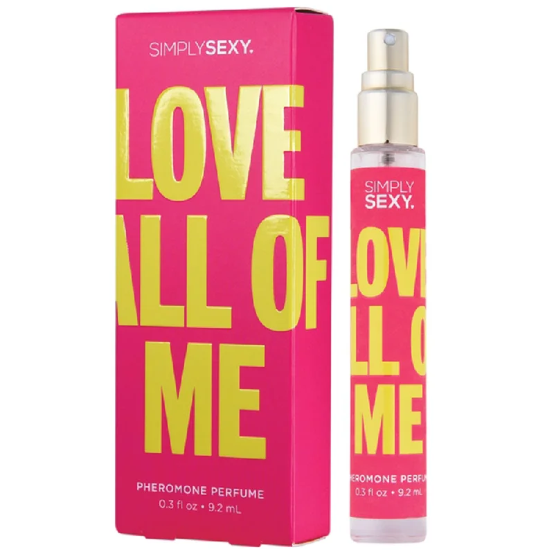 lubricant for hammock hooks-Simply Sexy Pheromone Perfume - Love All of Me 0.3 Oz