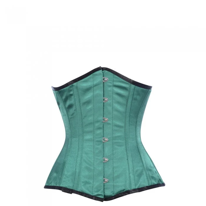 corset with floral embroidery-Ferguson Custom Made Corset