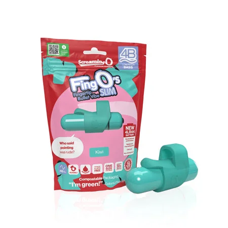 Soft stimulation toy-Screaming O 4B FingO Slim Kiwi