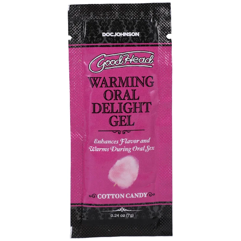 lubricant for brass tumblers-Goodhead - Warming Oral Delight Gel - Cotton Candy - 0.24 Oz