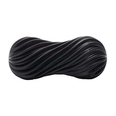 Waterproof pleasure device-Tenga FLEX Rocky Black