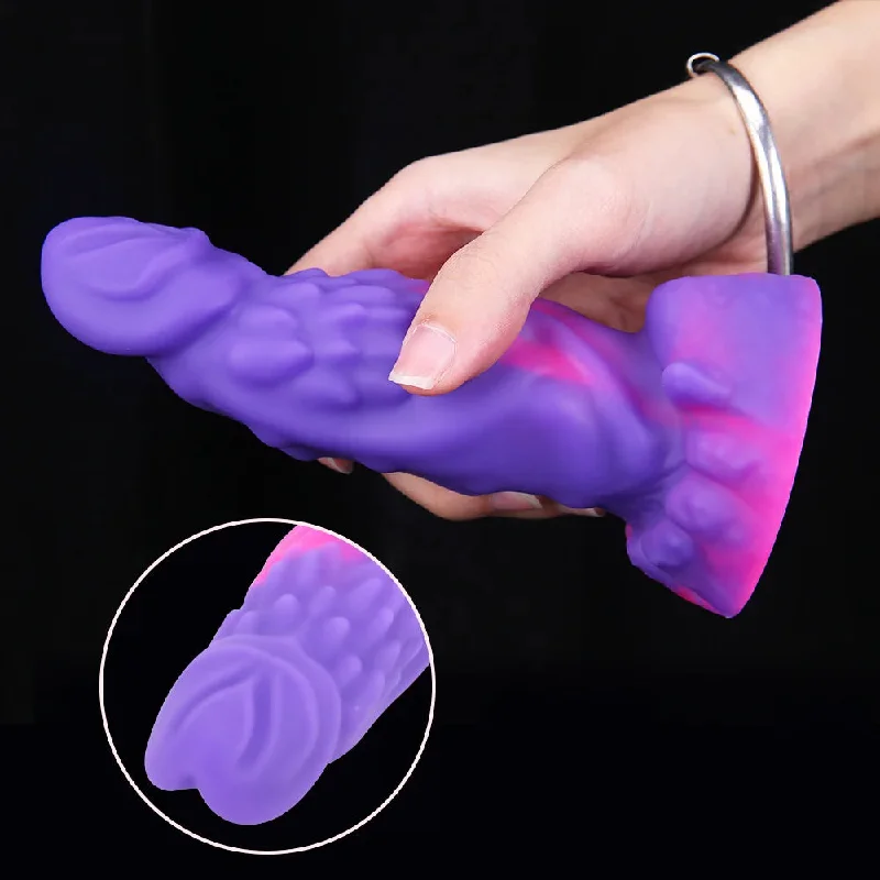 Slate dildo-Exotic Dragon Monster Dildo - Silicone Suction Cup Butt Plug G Spot Prostate Toy