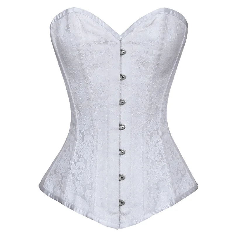 corset with lace embroidery-Maryna Custom Made Corset