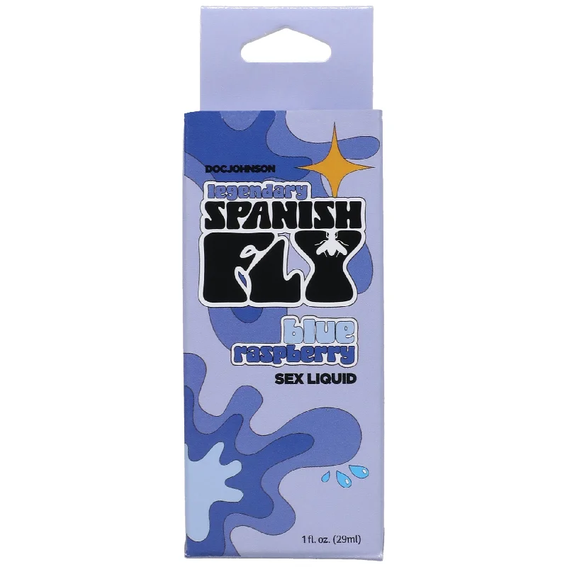 lubricant for ticket scanners-Spanish Fly - Sex Drops - Blue Raspberry - 1 Oz