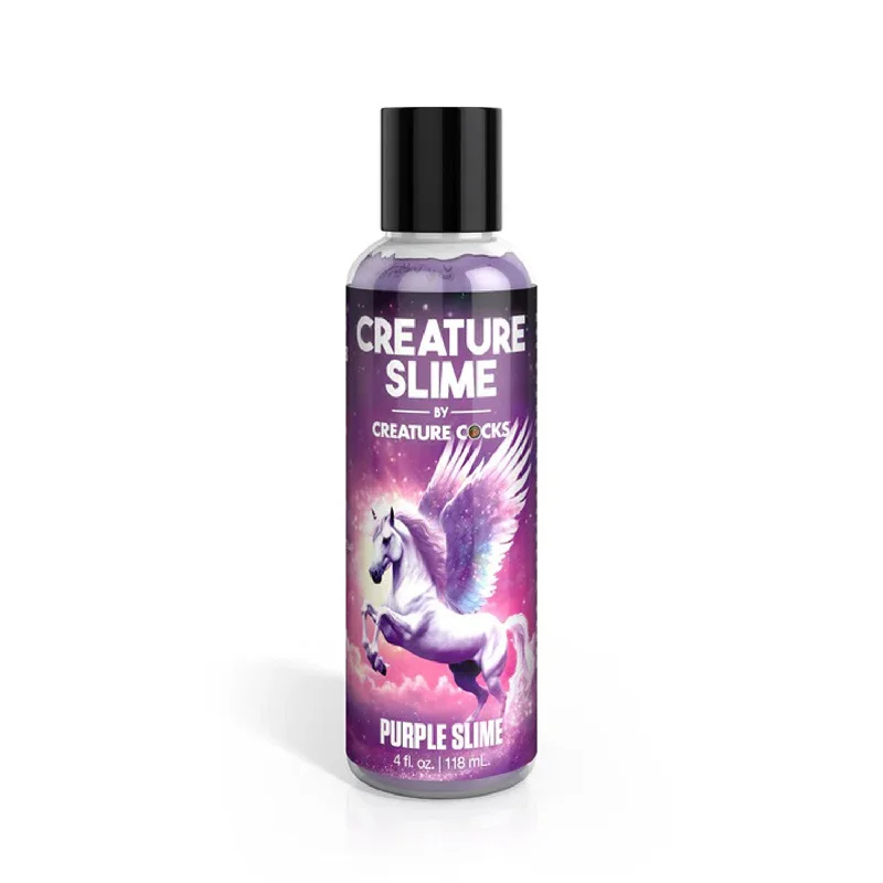 lubricant for puzzle boxes-4oz Creature Slime Purple Slime Water-Based - Lubricant