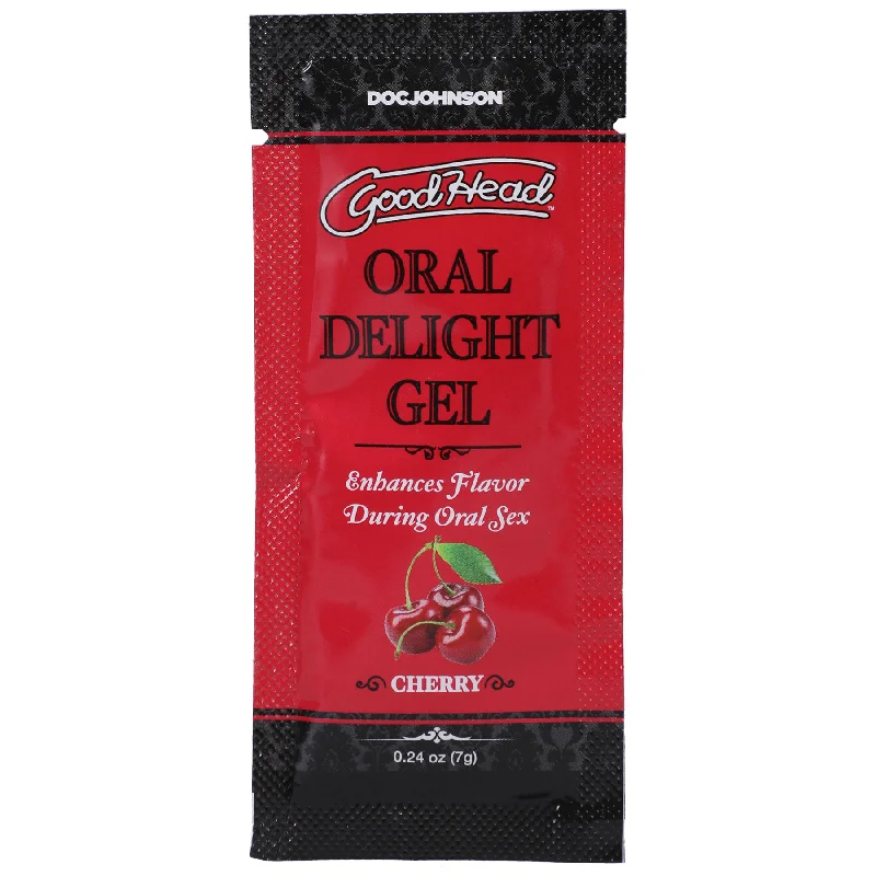 lubricant for reloading presses-Goodhead - Oral Delight Gel - Cherry - 0.24 Oz