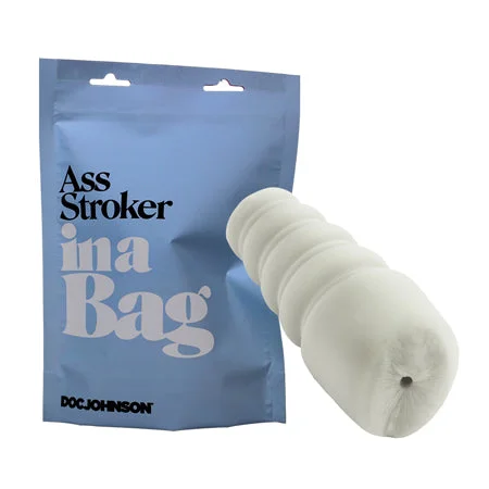 Travel-ready gadget toy-Doc Johnson Ass Stroker In A Bag Frost