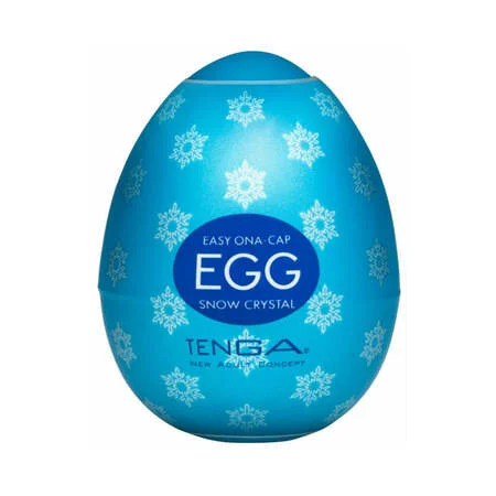 Interactive stroking device-Tenga Egg Snow Crystal