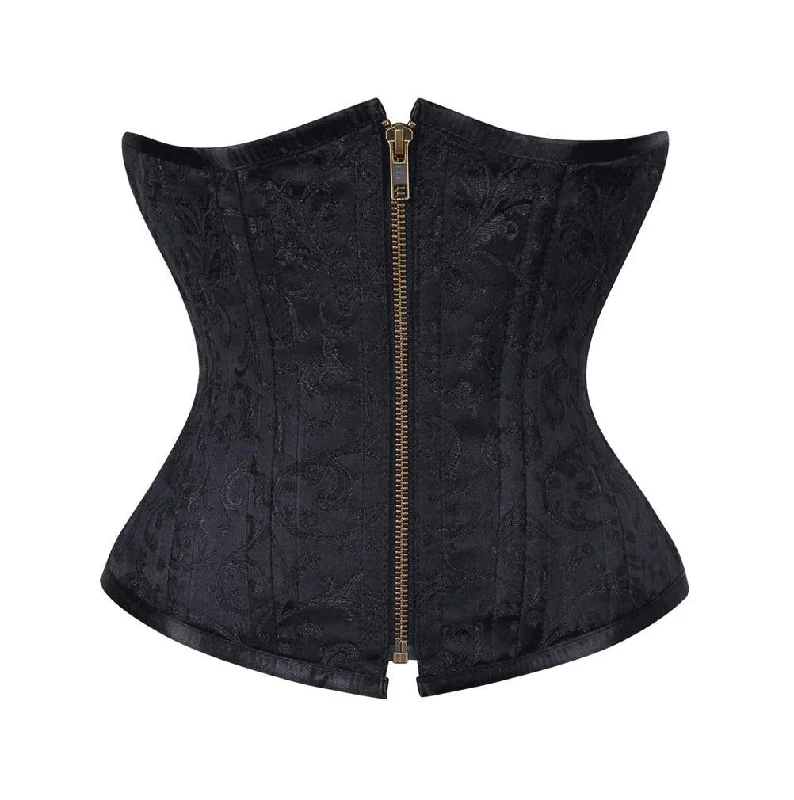 corset with halter patterns-Levecq Custom Made Corset