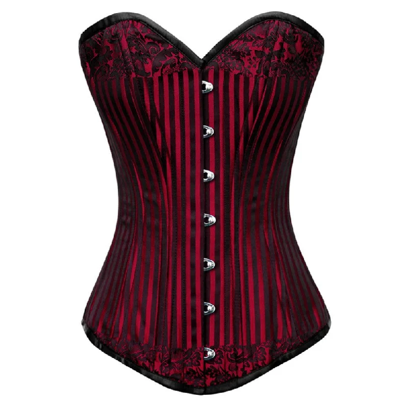 corset with lace hemline-D'Abo Custom Made Corset