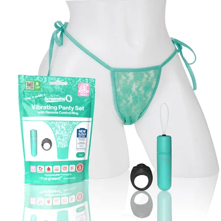 Powerful pleasure toy-Screaming O My Secret Screaming O 4T Panty Vibe Kiwi