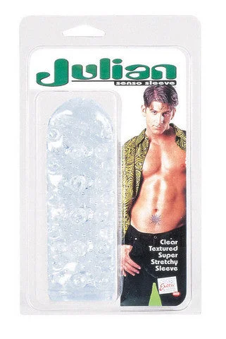 vibrating cock sleeve for enhanced sensation accessories-lubricant for stable fans-Julian Senso Sleeve