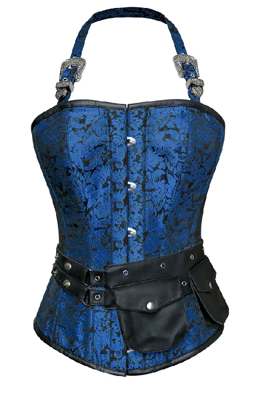 corset with structured edging-Walters Custom Made Corset