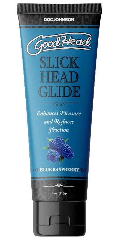 lubricant for carousel gears-Goodhead - Slick Head Glide - Blue Raspberry -  4 Oz