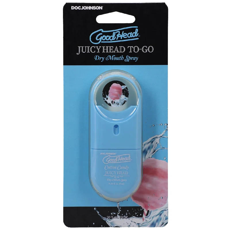 lubricant for boxing ring ropes-Goodhead - Juicy Head Dry Mouth Spray to-Go .30 Fl - Cotton Candy