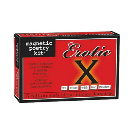 Top-tier masturbator-Magnetic Poetry Kit: Erotic X Edition