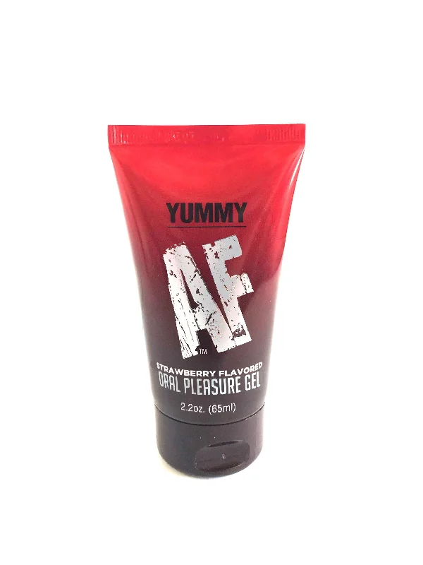 lubricant for brass tumblers-Yummy Af - Oral Pleasure Gel 2.2 Oz - Strawberry