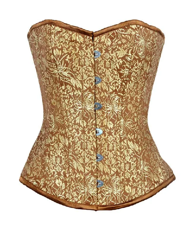 corset with lace patterns-Ivana Waist Training Corset