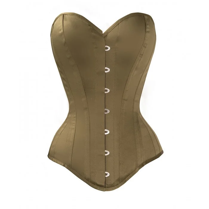 corset with layered edging-Wambach Custom Made Corset