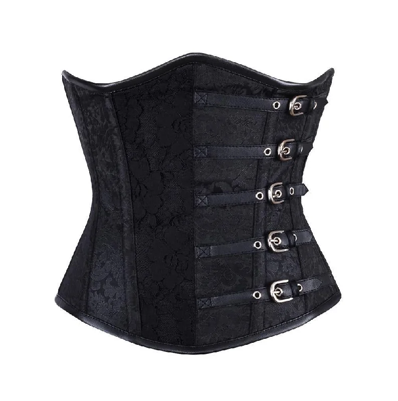 corset with ruffled texture-Ian Custom Made Corset