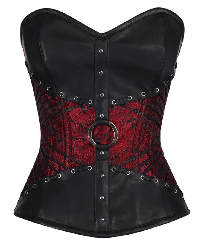 corset with metallic design-Charles Custom Made Corset