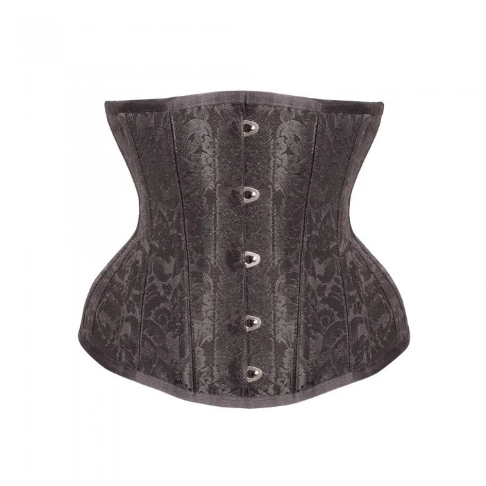 corset with structured applique-Natasha Custom Made Corset