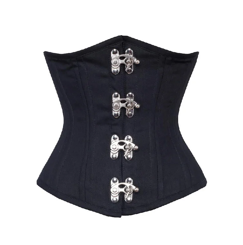 corset with velvet embroidery-Sanda Custom Made Corset