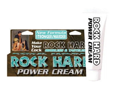 vibrating cock ring with remote control for couples accessories-lubricant for golf club heads-Rock Hard Power Cream - 4 oz.