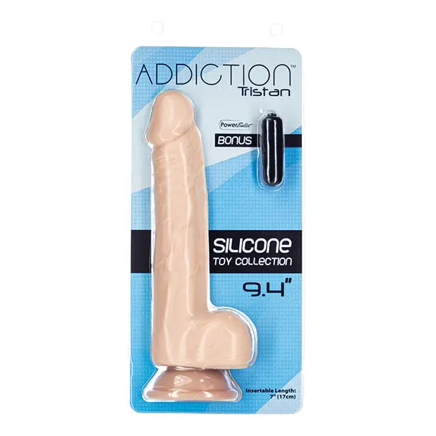 Silky dildo-Addiction 9.4" Tristan Dildo - Beige