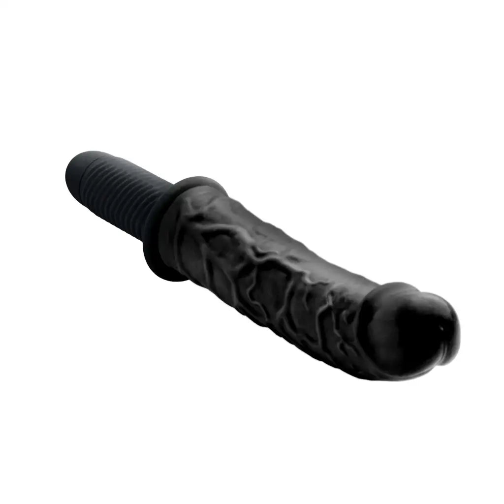 Siren dildo-The Curved Dicktator 13 Mode Vibrating Giant Dildo Thruster